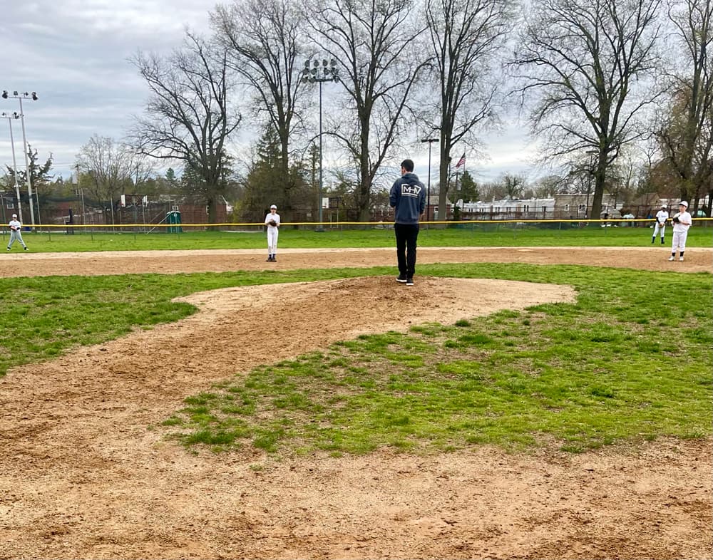 Matthew Hamilton at Mount Airy Baseball fields